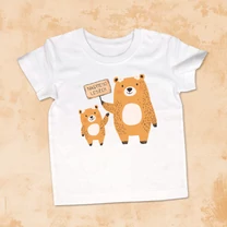 Kép 3/7 - Nagytesó leszek (Macitesók, masnival vagy masni nélkül) - Gyerek póló