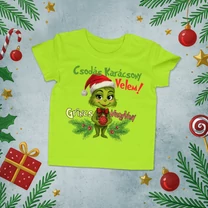 Kép 2/3 - Grincs Kislány- Csodás Karácsony velem - Gyerek póló
