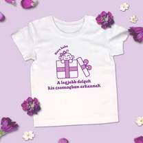 Kép 1/6 - A legjobb dolgok kis csomagban érkeznek - Gyerek póló