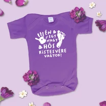 Kép 2/2 - Én egy nagy hős kistestvére vagyok - Babaruha