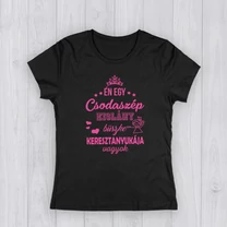 Kép 1/3 - Büszke keresztanya (KIslány) - Női póló