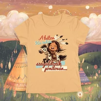 Kép 4/4 - A bátor kis indinán - Női póló