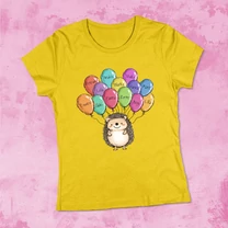 Kép 4/5 - Süni lufikkal - Búcsúpóló Óvónéniknek (Ovisok nevével, egyedi)