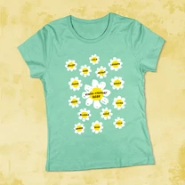 Kép 4/6 - Virágok (Fehér szirom) - Búcsúpóló Óvónéniknek (Ovisok nevével, egyedi)