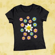 Kép 3/3 - Virágok (Színes szirom) - Búcsúpóló Óvónéniknek (Ovisok nevével, egyedi)