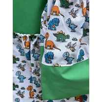 Kép 4/4 - Ovizsák szett - Dinók IV. (Zöld) - Egyedi felirattal is rendelhető