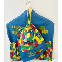 Kép 8/9 - Ovizsák szett - Legó - Egyedi felirattal is rendelhető