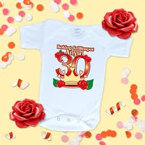 Kép 1/5 - Boldog 30. szülinapot Anya (Rózsa Korona) - Babaruha