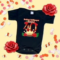 Kép 3/5 - Boldog 40. szülinapot Anya (Rózsa Korona) - Babaruha