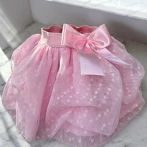 Kép 5/7 - Balerina Nyuszis Habos Pink Baby - Tütü szett (Egyedi névvel, 1.2. szülinap)