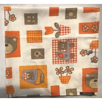 Kép 2/2 - Textil Pelenka - Narancs Macis (1db)