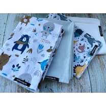 Kép 1/7 - Kisfiús Textil Pelenka Csomag (4 db)