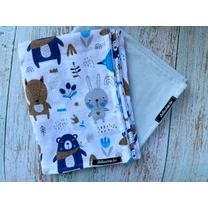 Kép 4/7 - Kisfiús Textil Pelenka Csomag (4 db)