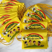 Kép 6/13 - Ballagási tarisznya "Szivárvány" mintával (04A típus, egységes)