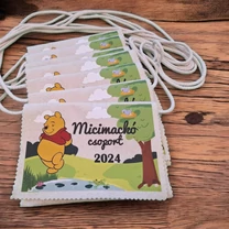 Kép 4/9 - Ballagási tarisznya "Meseerdő" mintával, egységes csoport jellel (06A típus, egységes)