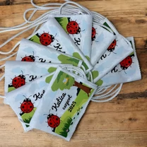 Kép 7/9 - Ballagási tarisznya "Meseerdő" mintával, egységes csoport jellel (06A típus, egységes)