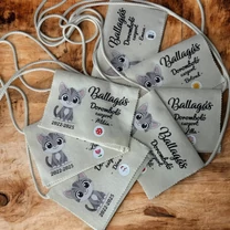 Kép 6/6 - Ballagási tarisznya a csoport jelével, egyedi névvel, jellel (01B típus, egyedi)