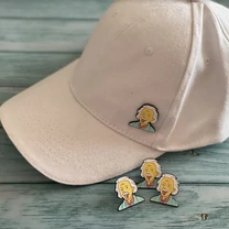 Kép 3/4 - Einstein Kitűző