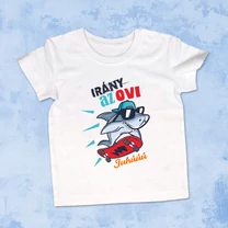 Kép 1/2 - Irány az ovi (Cápa)  - Gyerek póló