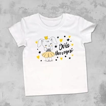 Kép 2/2 - Ovis Hercegnő, Nyuszis  - Gyerek póló