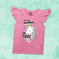 Kép 5/6 - Ez a kis Unikornis már ovis - Fodros Lányka Felső