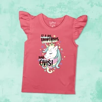 Kép 6/6 - Ez a kis Unikornis már ovis - Fodros Lányka Felső