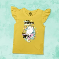 Kép 1/6 - Ez a kis Unikornis már ovis - Fodros Lányka Felső