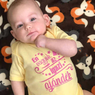 Én vagyok az igazi ajándék (sárga)