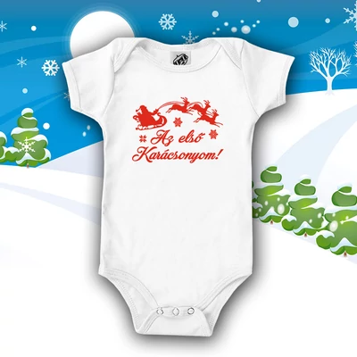 Az első Karácsonyom (Mikulás a szánon) - Fehér