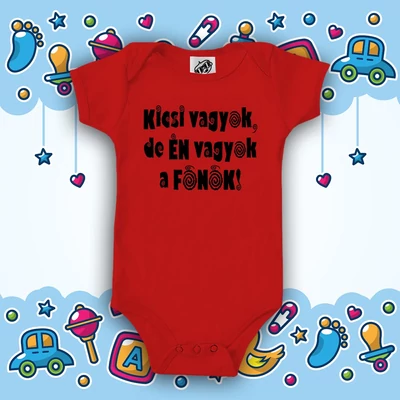 Kicsi vagyok, de én vagyok a főnök (Piros)