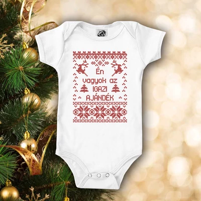 Én vagyok az igazi ajándék (Fehér)