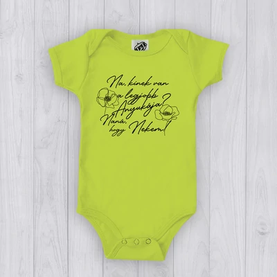 Na kinek van a legjobb anyukája? (Pipacsos) - Babaruha