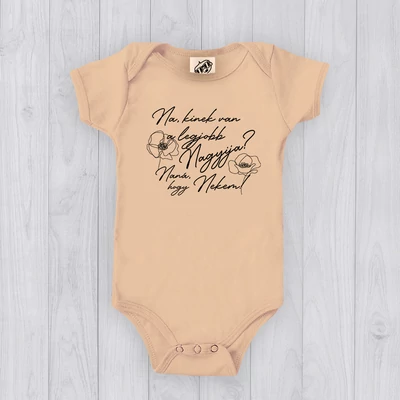 Na kinek van a legjobb nagyija? (Pipacsos) - Babaruha