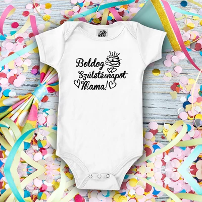 Boldog születésnapot Mama (Fehér)