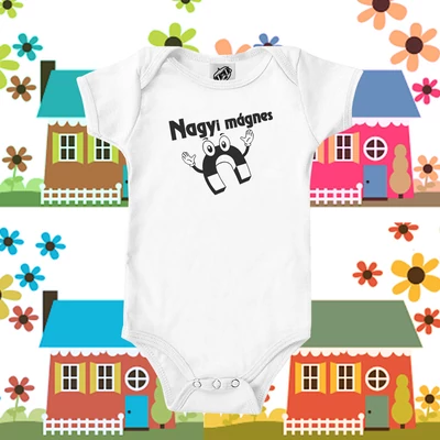 Nagyi mágnes (Fehér)