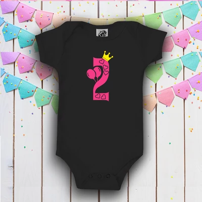 Hercegnős Második szülinap Babaruha