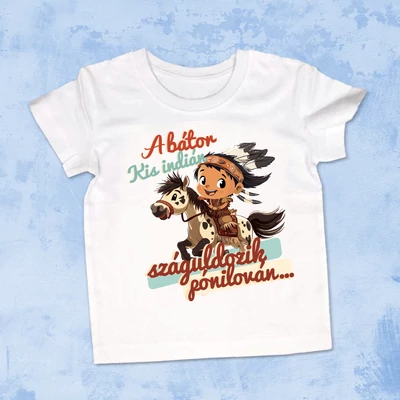 Bátor kis indián - Gyerek póló
