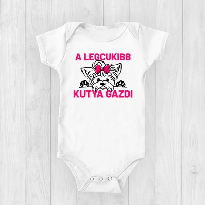 A legcukibb Kutya gazdi (Yorkshire) - Babaruha