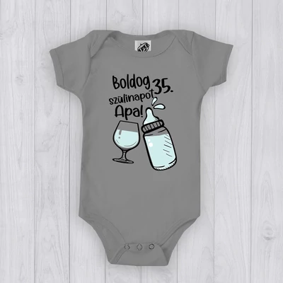 Koccintós, Boldog Születésnapot Apa - Babaruha