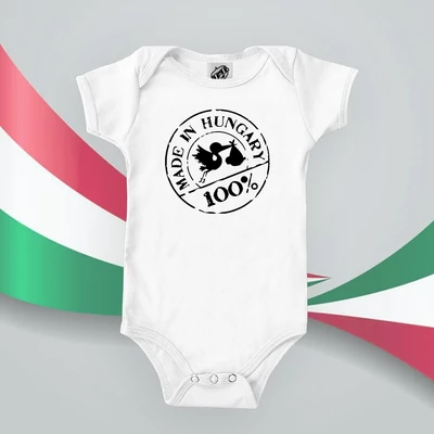 Made in Hungary 100% (Fehér)