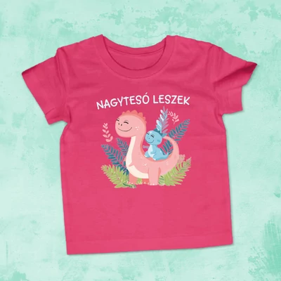 Nagytesó leszek (Tesósaurusok ) - Gyerek póló