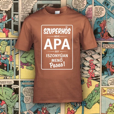 Szuperhős neve apa (Barna)
