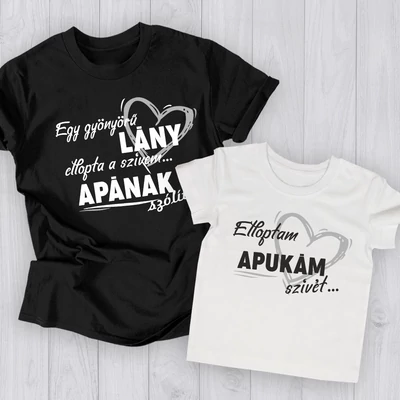 Egy gyönyörű lány ellopta a szívem - Gyerek Családi csomag