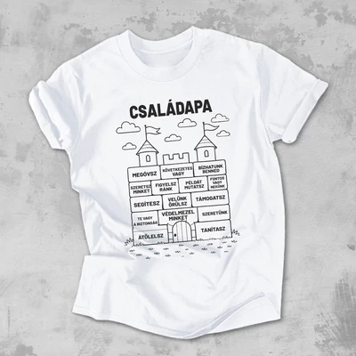 Családapa (A Mi Várunk) - Férfi póló