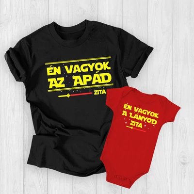 Én vagyok a Lányod (Egyedi névvel) - Családi csomag