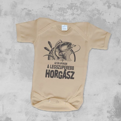 Az én apukám a legszuperebb horgász - Babaruha