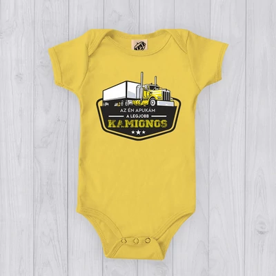 Az én apukám a legjobb kamionos - Babaruha