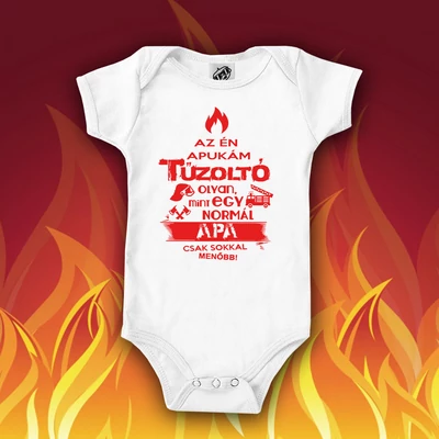 Tűzoltó Apuka - Babaruha