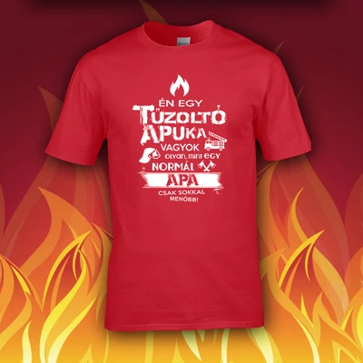 Tűzoltó Apuka vagyok - Férfi póló