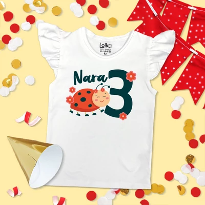 Katica - Szülinapos Fodros Felső (3,4,5)